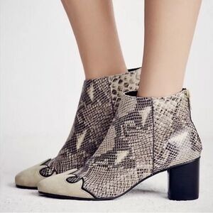 Free People Adele snake boot